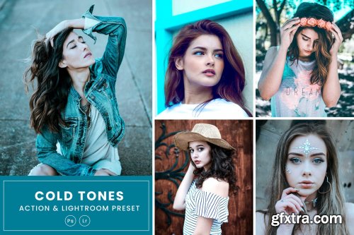 Cold Tones Action & Lightrom Presets