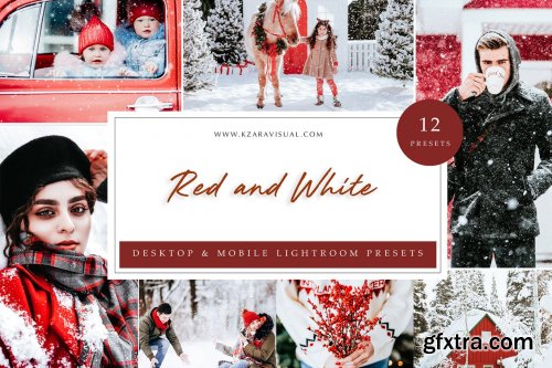 Lightroom Presets - Red and White