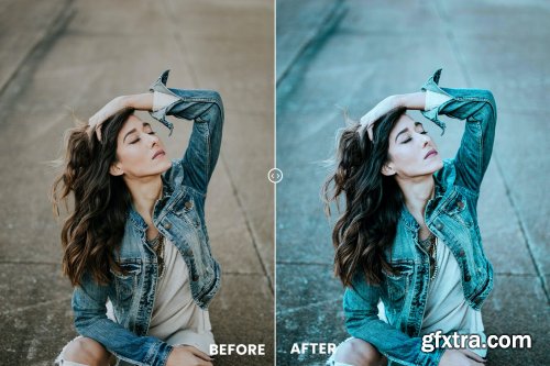 Cold Tones Action & Lightrom Presets