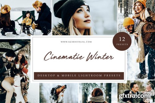 Lightroom Presets - Cinematic Winter