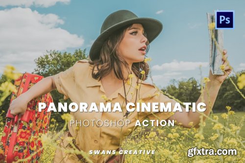 Panorama Cinematic Photoshop Action