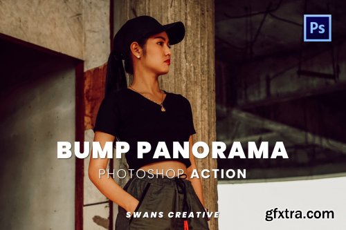 Bump Panorama Photoshop Action