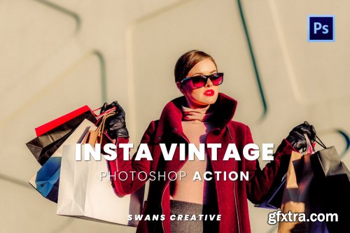 Insta Vintage Photoshop Action