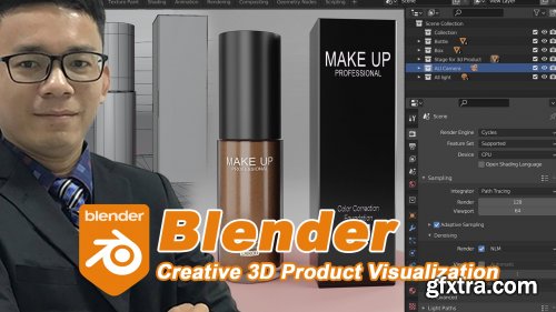  Blender Tutorial : Creative 3D Product Visualization