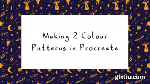  Create a 2 Colour Pattern in Procreate