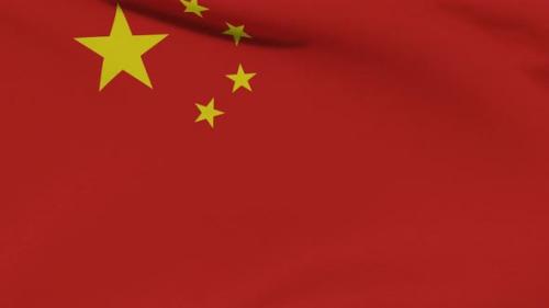 Videohive - Flag China Patriotism National Freedom Seamless Loop - 34507122 - 34507122