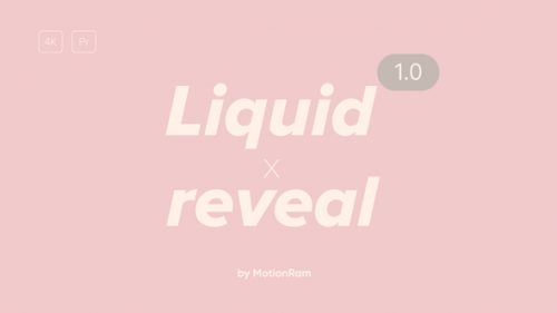 Videohive - Liquid Logo Reveal - Premiere Pro - 34485637 - 34485637