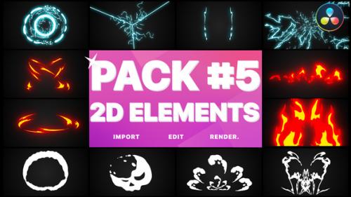 Videohive - Elements Pack 05 | DaVinci Resolve - 34486802 - 34486802