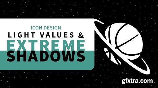 Icon Design: Light Values & Extreme Shadows