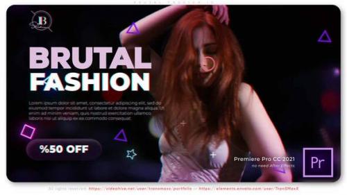 Videohive - Brutal Fashion ID | Striptease Promo - 34511396 - 34511396