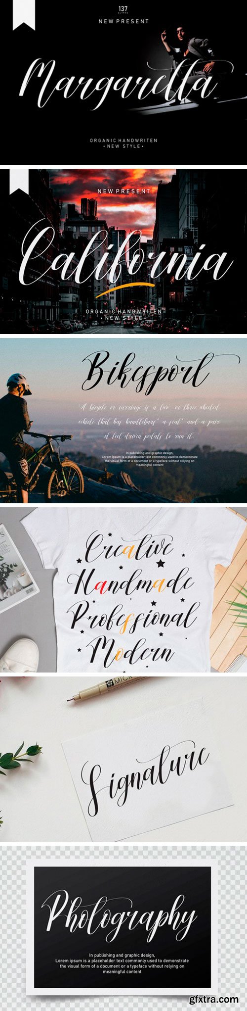 California Handwritten Typeface