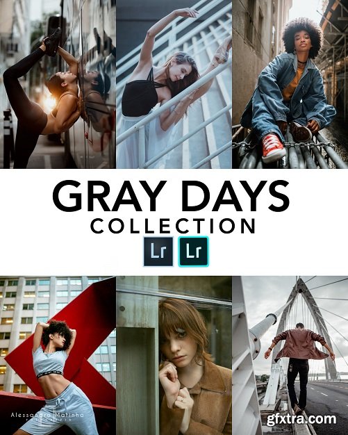 Alessandro Marinho - Gray Days Collection - Mobile Presets