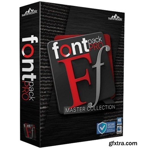 Summitsoft FontPack Pro Master Collection 2022