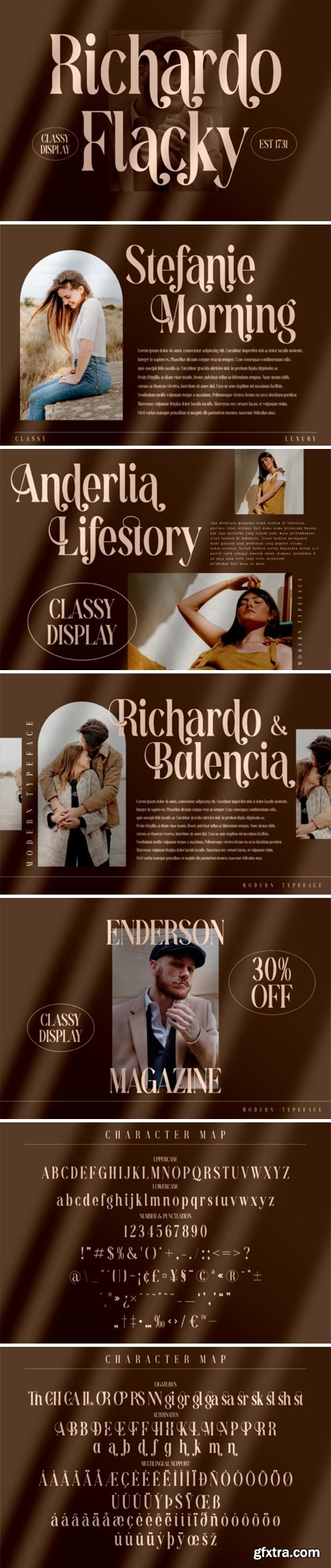 Richardo Flacky Font