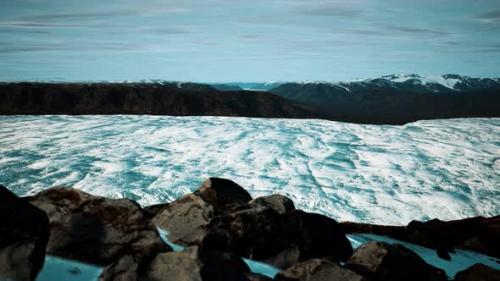 Videohive - Beautiful Landscape on Glacier in Iceland - 34519481 - 34519481