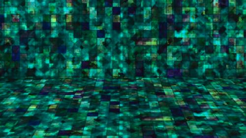 Videohive - Broadcast Hi-Tech Glittering Abstract Patterns Wall Stage 130 - 34519486 - 34519486