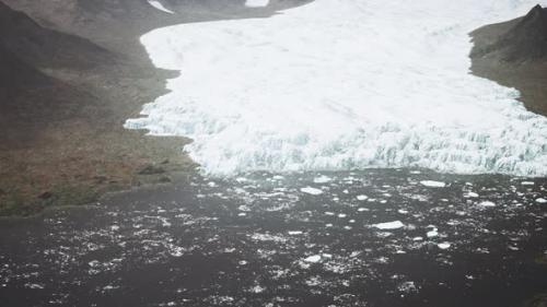 Videohive - Global Warming Effect on Glacier Melting in Norway - 34519633 - 34519633