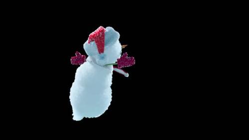 Videohive - 54 Snowman Dancing HD - 34521500 - 34521500