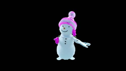 Videohive - 56 Snowman Dancing HD - 34521728 - 34521728