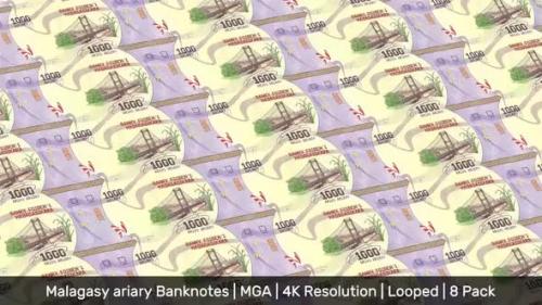 Videohive - Madagascar Banknotes Money / Malagasy ariary / Currency Ar / MGA/ | 8 Pack | - 4K - 34521980 - 34521980