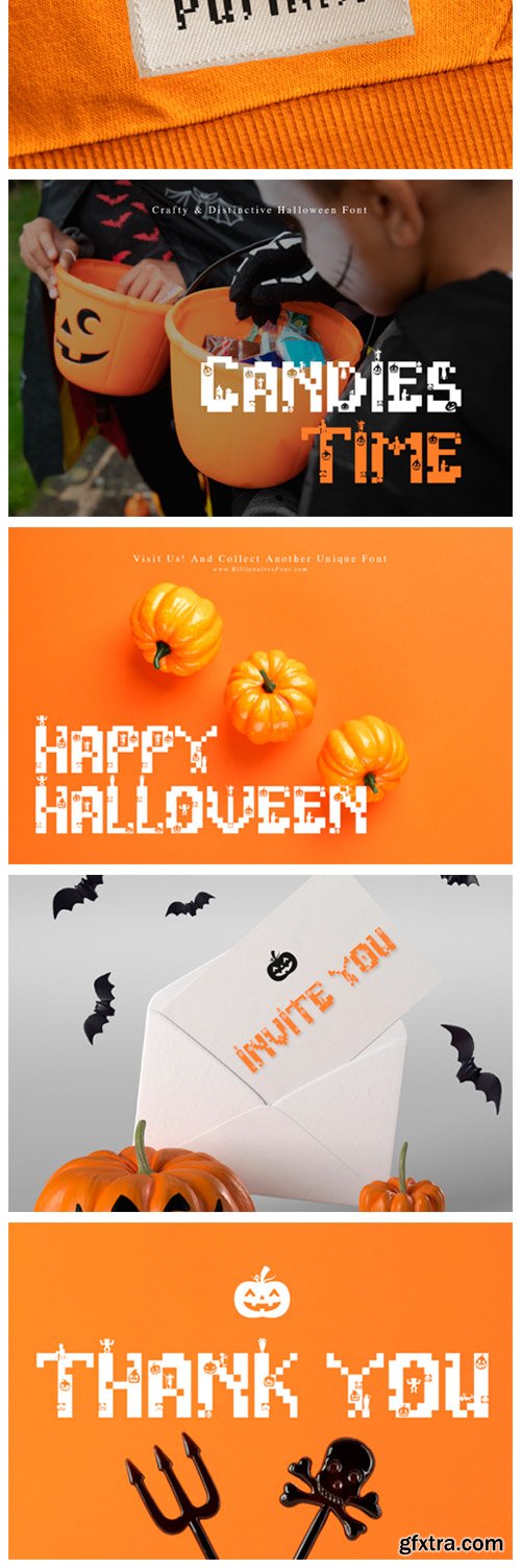 Spooky Strikes Halloween Font