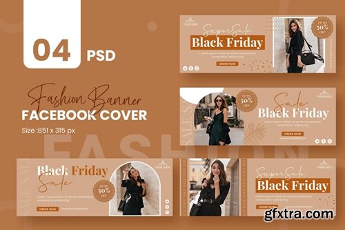 Black Friday Sale Facebook Banner