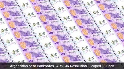 Videohive - Argentina Banknotes Money / Argentitian peso / Currency $ / ARS/ | 8 Pack | - 4K - 34521988 - 34521988