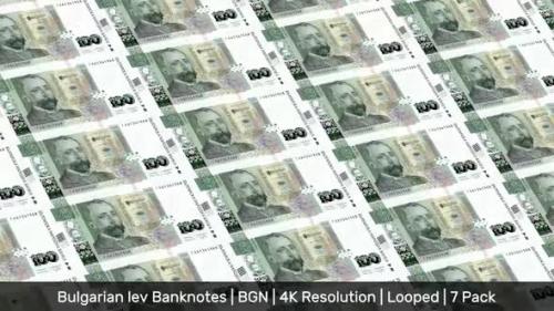 Videohive - Bulgaria Banknotes Money / Bulgarian lev / Currency лв. / BGN/ | 7 Pack | - 4K - 34521997 - 34521997