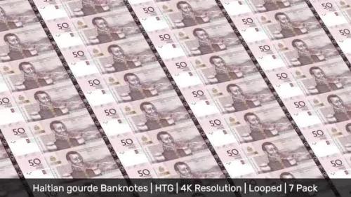 Videohive - Haiti Banknotes Money / Haitian gourde / Currency G / HTG/ | 7 Pack | - 4K - 34522003 - 34522003