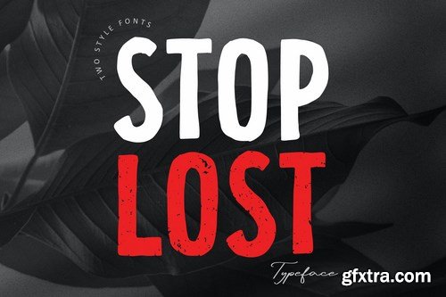 Stop Lost Font