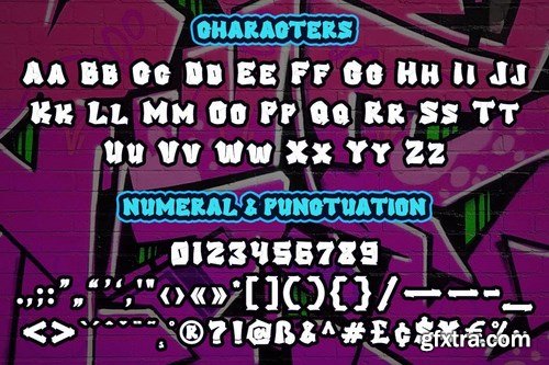 SUXAN - Display Graffiti Style Font