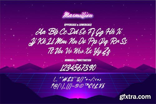 Maxmillion Font