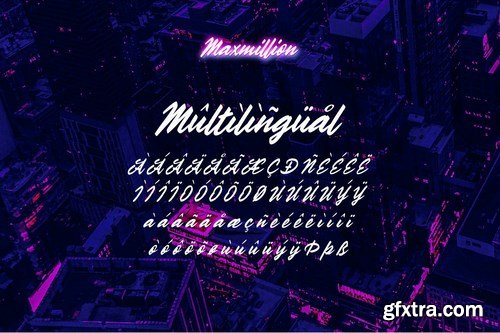 Maxmillion Font