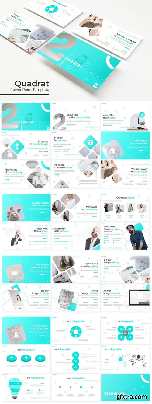 Quadrat - PowerPoint Presentation Template