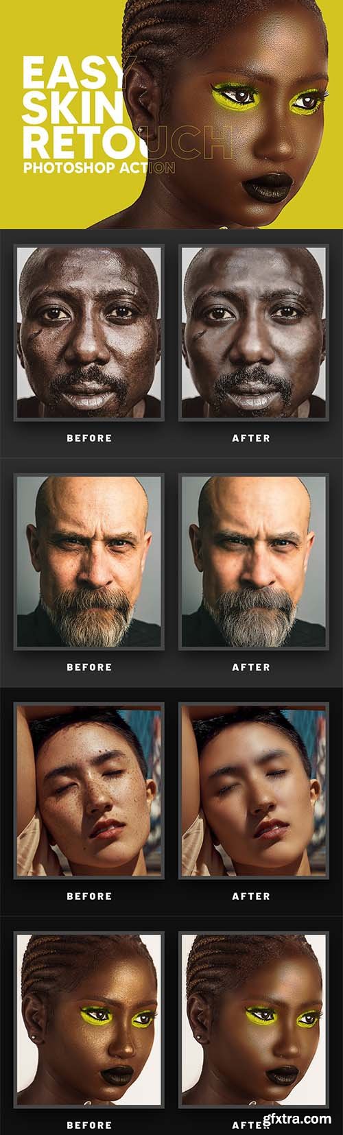 CreativeMarket - Easy Skin Retouch Ps Action 6474080