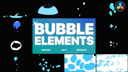 Videohive - Bubble Elements | DaVinci Resolve - 34502973 - 34502973