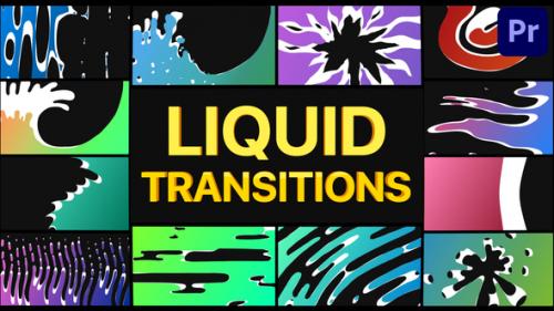 Videohive - Fresh Liquid Transitions | Premiere Pro MOGRT - 34520036 - 34520036