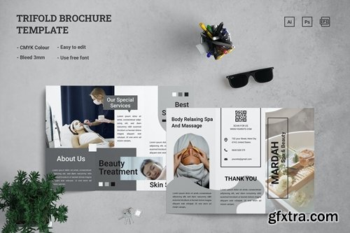 Beauty Spa Trifold Brochure