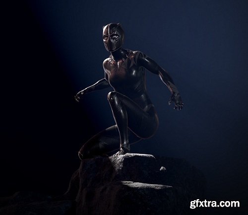 Shuri The Black Panther 3D Model » GFxtra