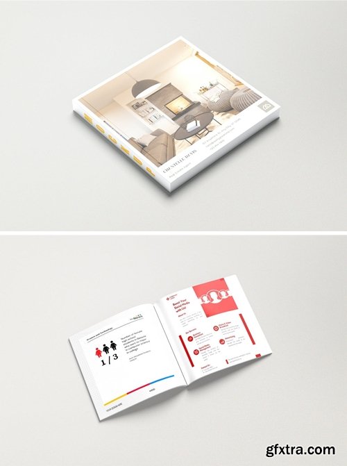 Square Magazine Mockups