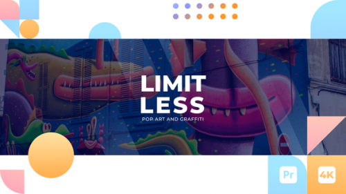 Videohive - Limitless - Art & Graffiti | Premiere Pro MOGRT - 34559560 - 34559560