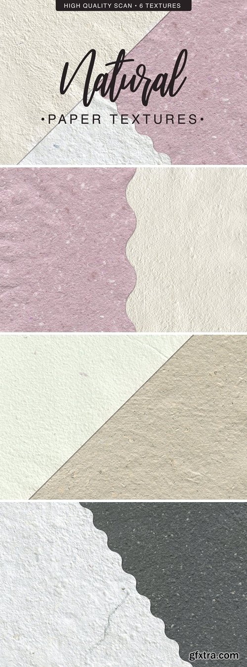 Natural paper textures