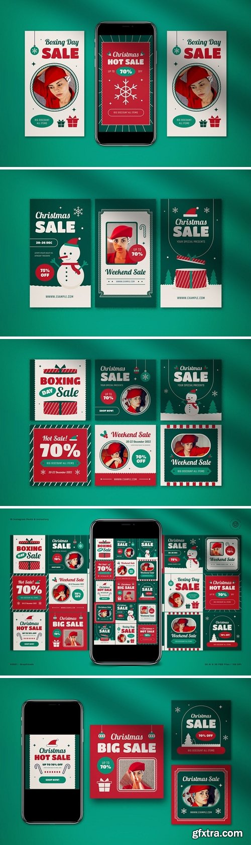 Christmas Sale Instagram Pack