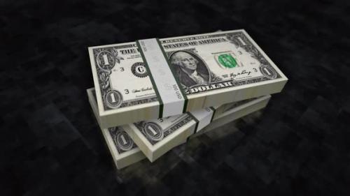 Videohive - Dollar money banknote pile packs - 34547762 - 34547762