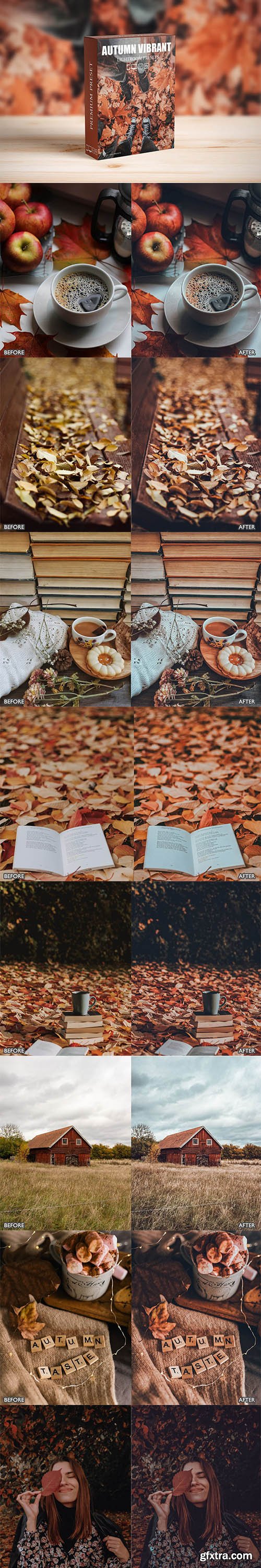 CreativeMarket - Autumn Vibrant Lightroom Presets 6520810