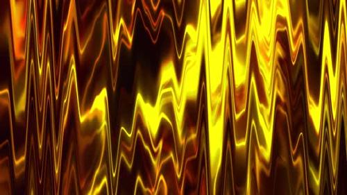 Videohive - Golden Liquid Abstract Background Seamless Loop V10 - 34531798 - 34531798