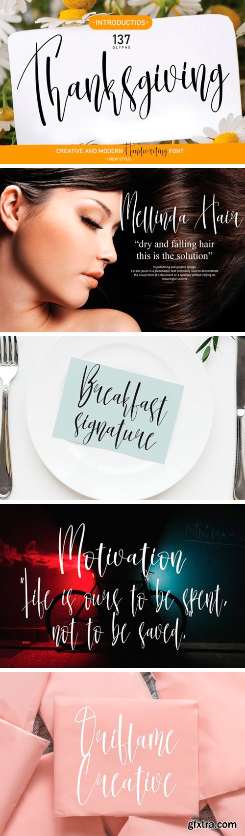 Thanksgiving Script Font