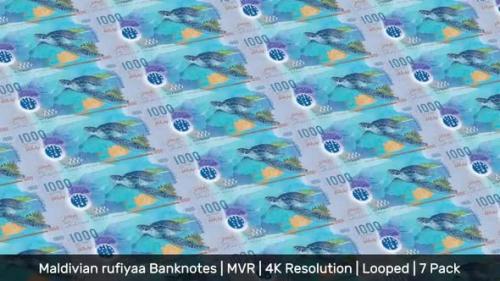 Videohive - Maldives Banknotes Money / Maldivian rufiyaa / Currency .ރ / MVR/ | 7 Pack | - 4K - 34535998 - 34535998