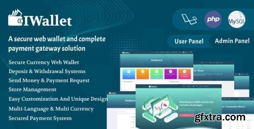 CodeCanyon - Iwallet v1.0.0 - A Complete Payment Gateway Solution Script - 33837387