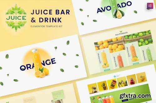 ThemeForest - Juice Bar & Drink v1.0.0 - Elementor Template Kit - 34575250